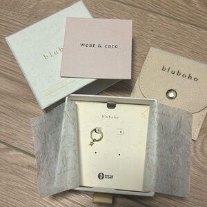 BNIB Bluboho rising star hoop earring